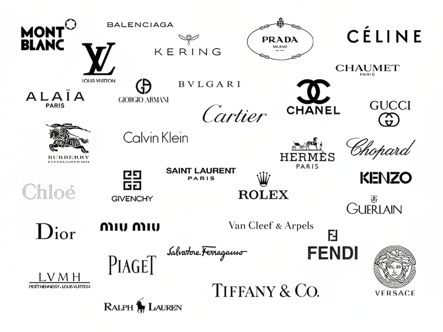 Top 100 luxury fashion brands - SERP Note