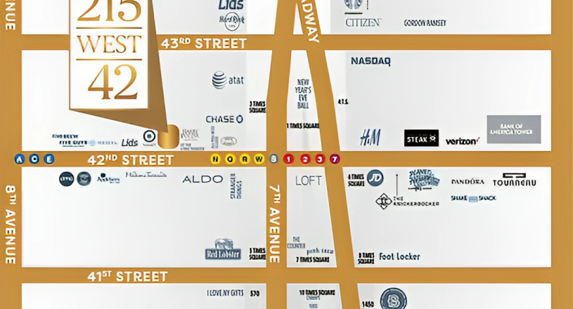 Times square map- All you need to know about