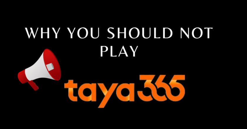 Taya365 – Why You Should Not Play it? [Updated] 